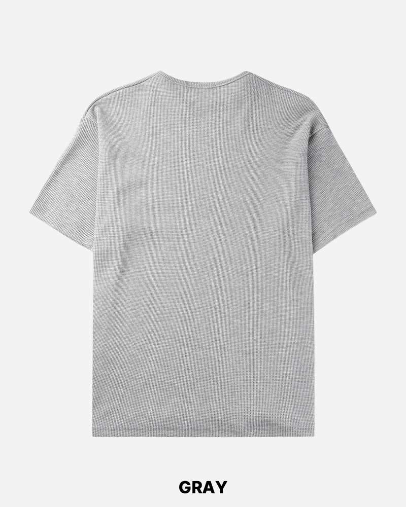 Core Cropped Waffle Short Sleeve T