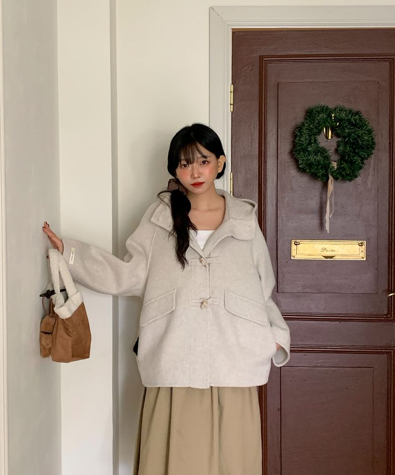 Duffle Half-Length Handmade Coat Jacket