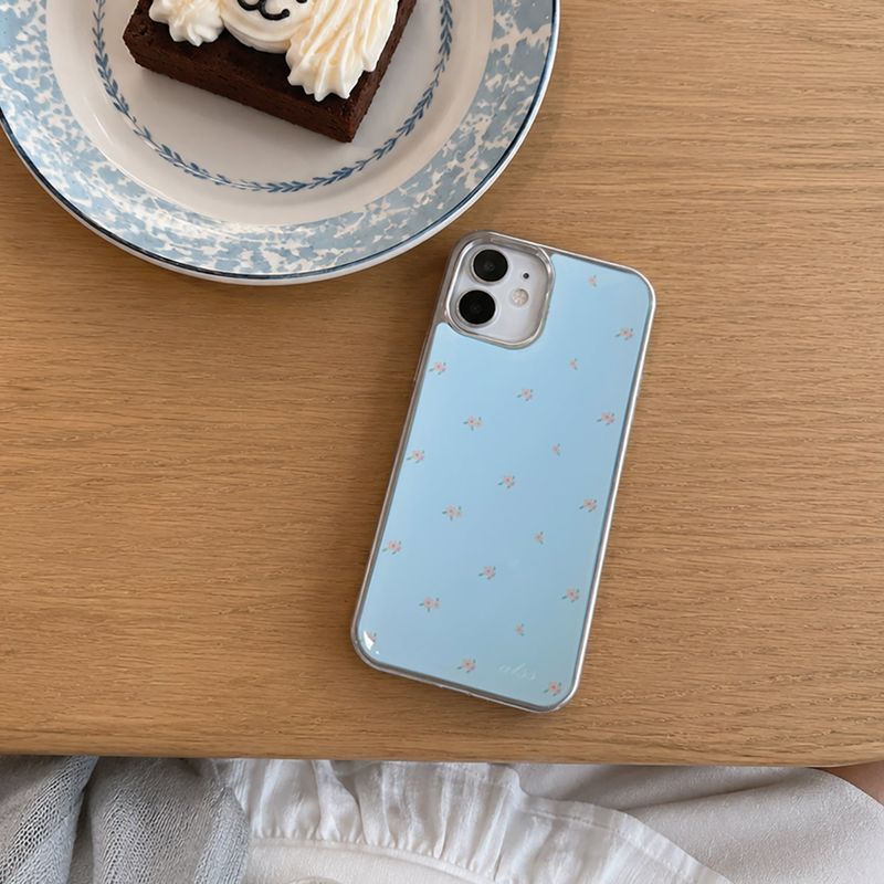 kkotmari epoxy silver bumper case