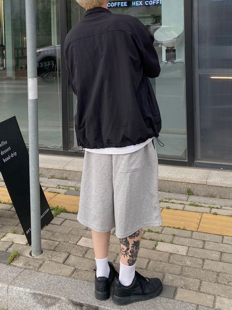 Basic Sweat Bermuda Pants 2C