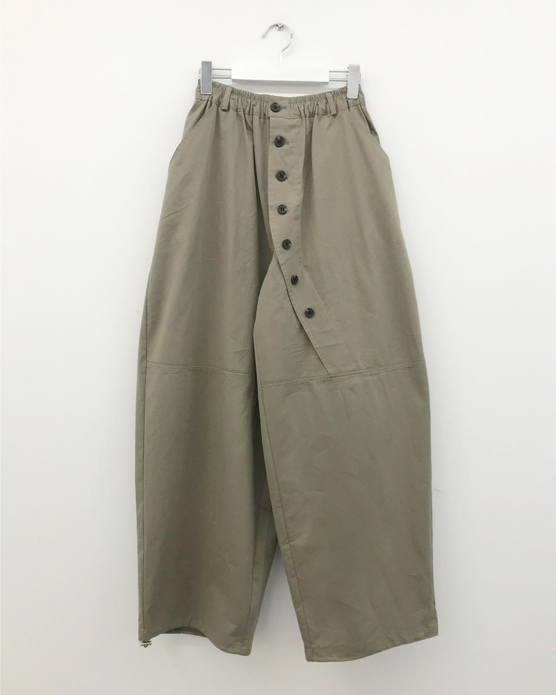By Button Balloon Pants (2color)