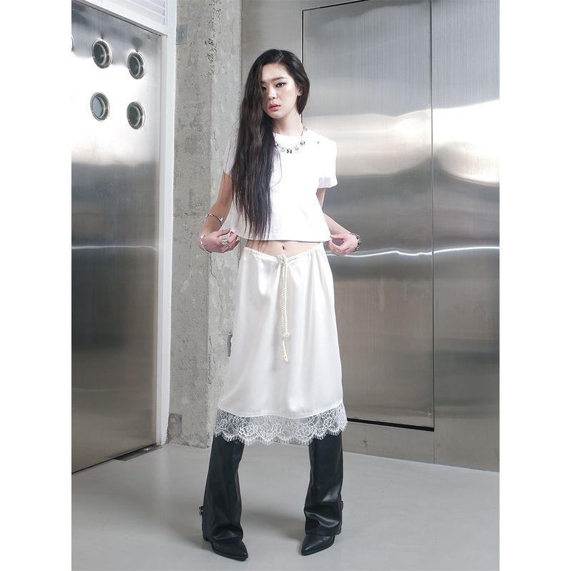 ROPE LACE SKIRT