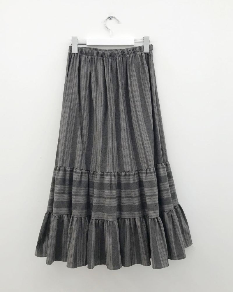 [MD Pick]Winder Stripe Skirt (1color)