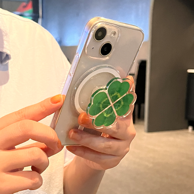 four leaf clover magsafe smart tok