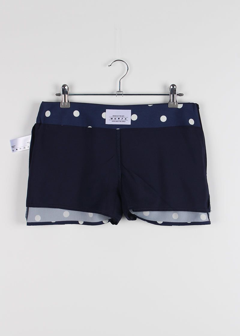 LOW POLKA DOT MINI SKIRT