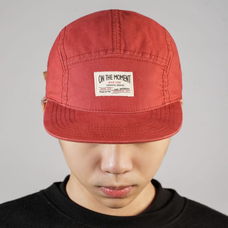 On the Moment Original Camp Cap C4 RED