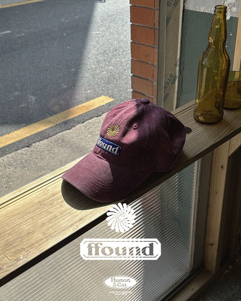 FFOUND3 STONE WASHED BALL CAP / NAVY