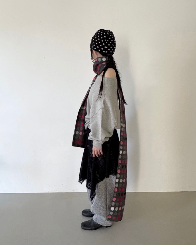 Pixel Dot Check Muffler