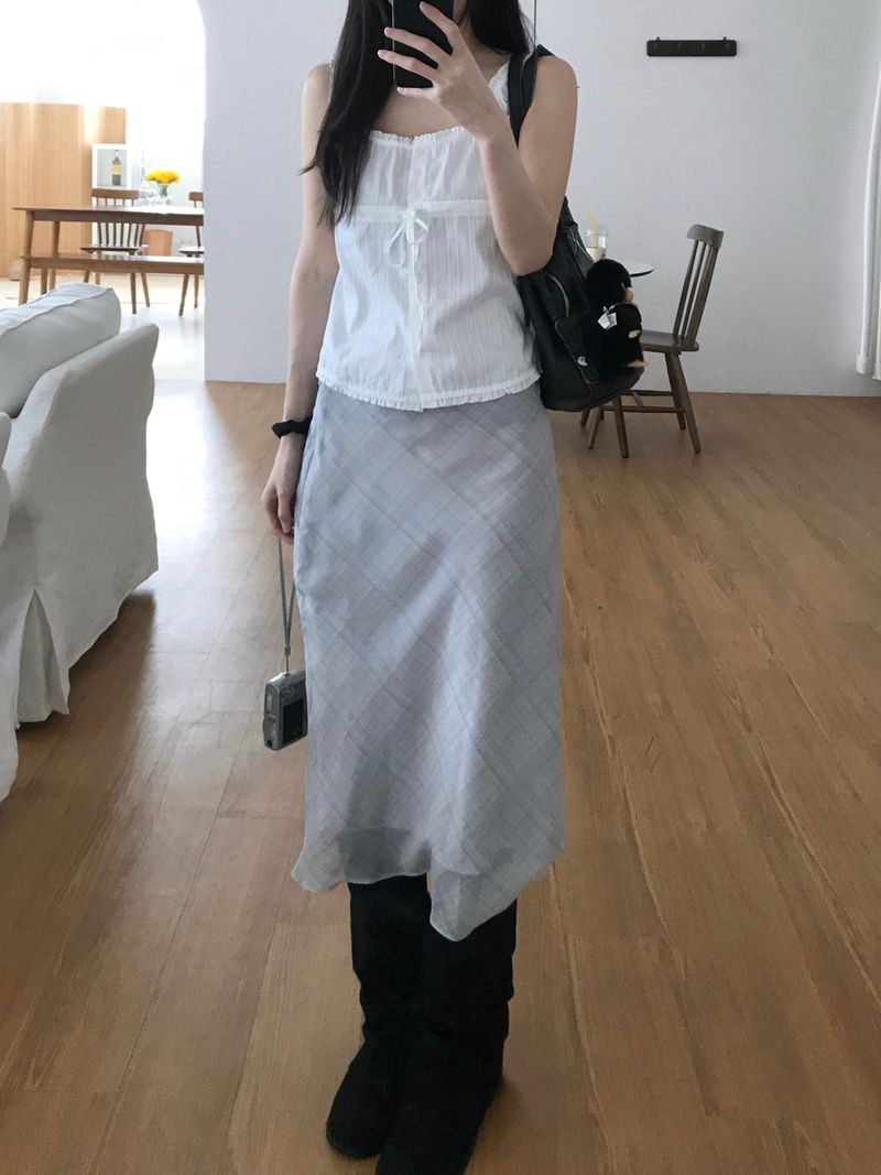 Scoop lace top (one color)