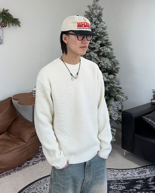 SATIIIZ（サティーズ）の「Risen Round Knit（Tops）」