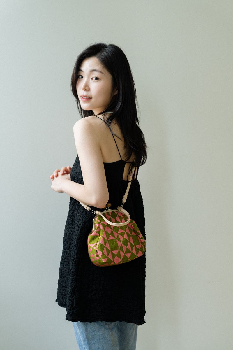 ttokttak bag_khaki pink