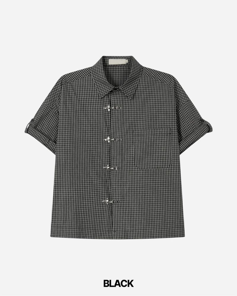 Buckcle Short Sleeve Shirt