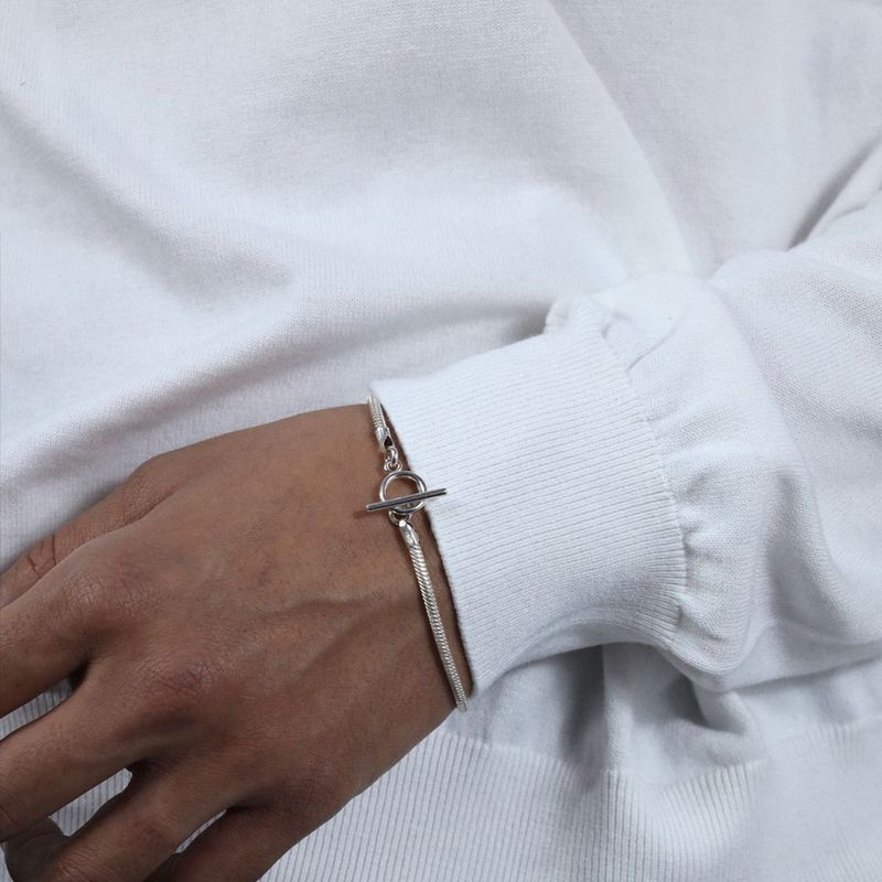 【MADE】 Men's thick line bracelet