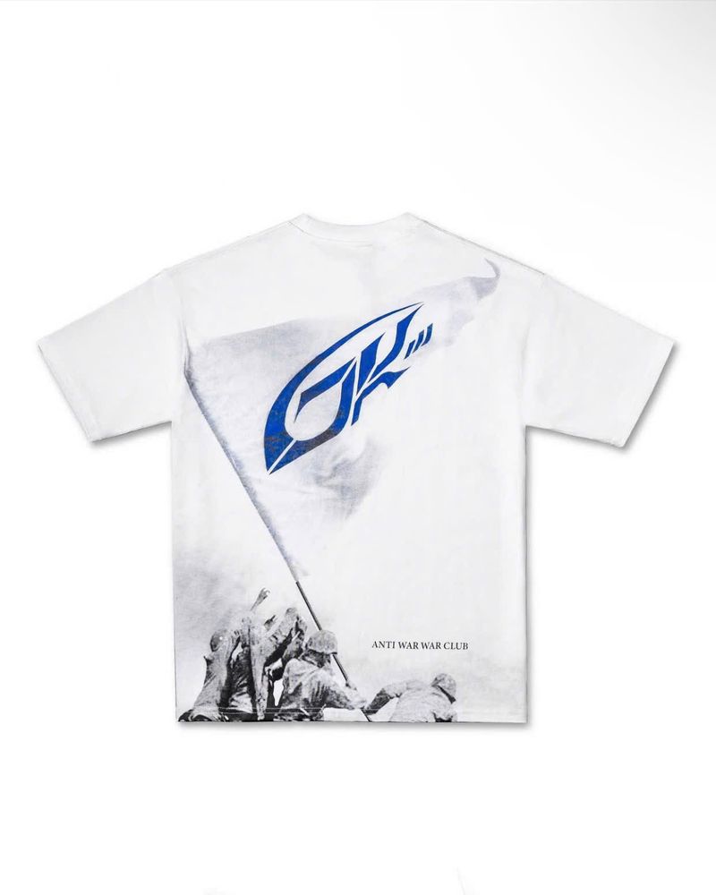 DKILLUMINATE（ディーケーイルミネイト）の「DK PRINTED T-SHIRT (White)（Tops）」