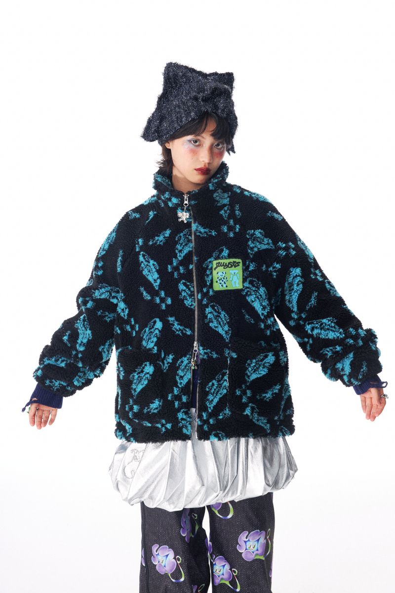 Lamb wool coat