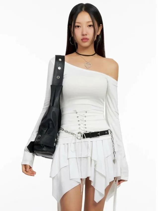 We Fell In Love In Reality（ウィ フェル イン ラブ イン リアリティ）の「Girdle Belt Top - 3 colours（Tops）」