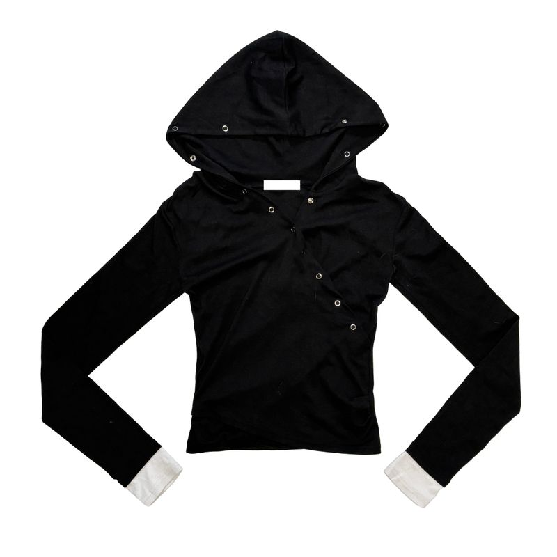 Snap hoodie