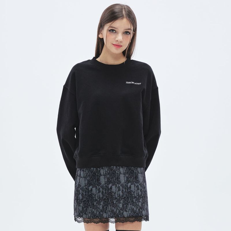 ニット333スウェット/Kitty 333 Sweatshirt [BLACK]