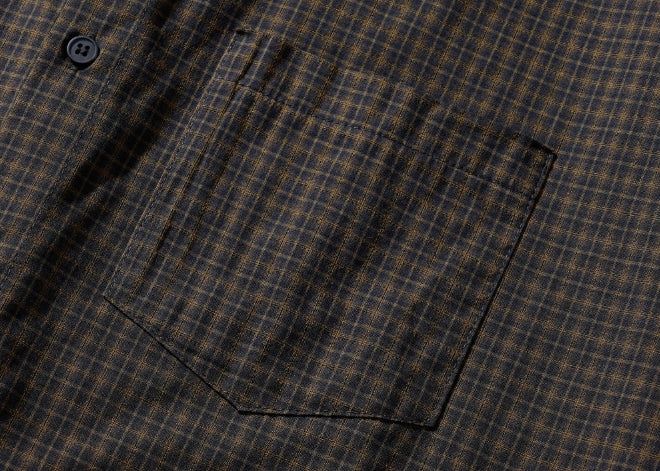 26SS★ Picnic Roll-up Check Short Sleeve Shirt