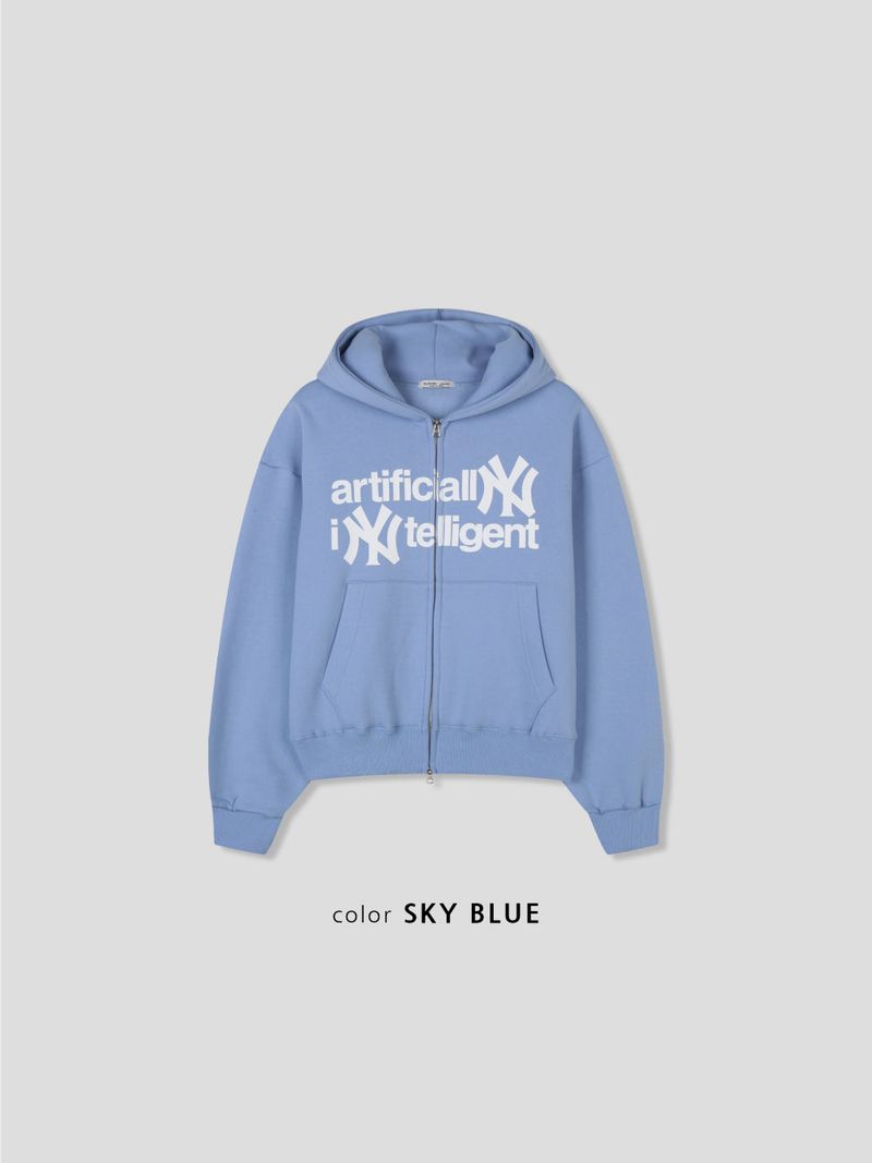 NY Crop Hood Zip-Up