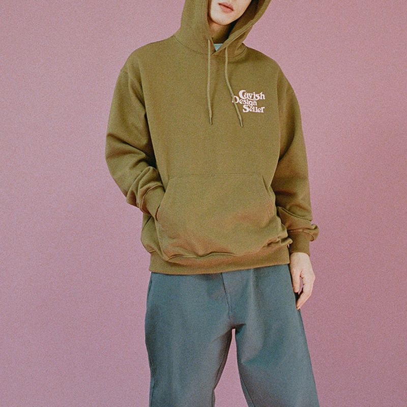 SELLER LOGO HOODIE GREY(CV2BFUM400A)