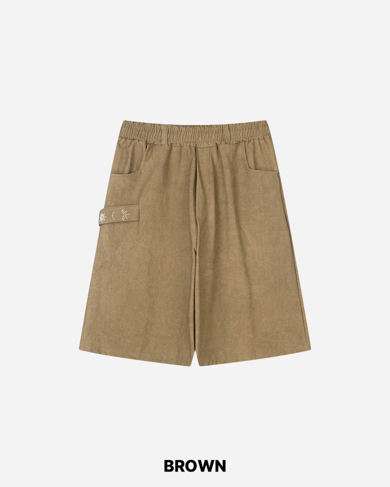 Solty Strap Bermuda Pants