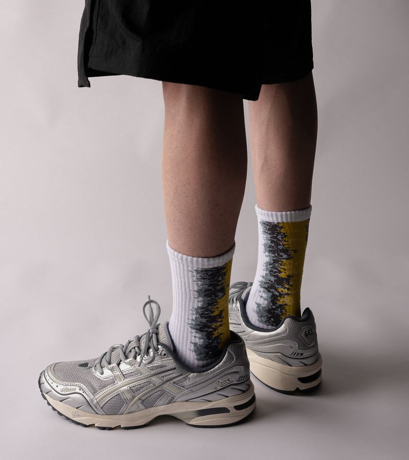 LANDING Midcalf socks (3 pair in - Gradient Acorn,  Sand, Donau)