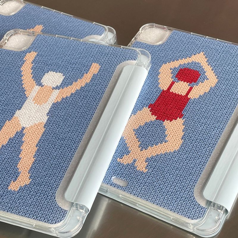 SWIMMER iPAD HARD JELL CASE_MAN