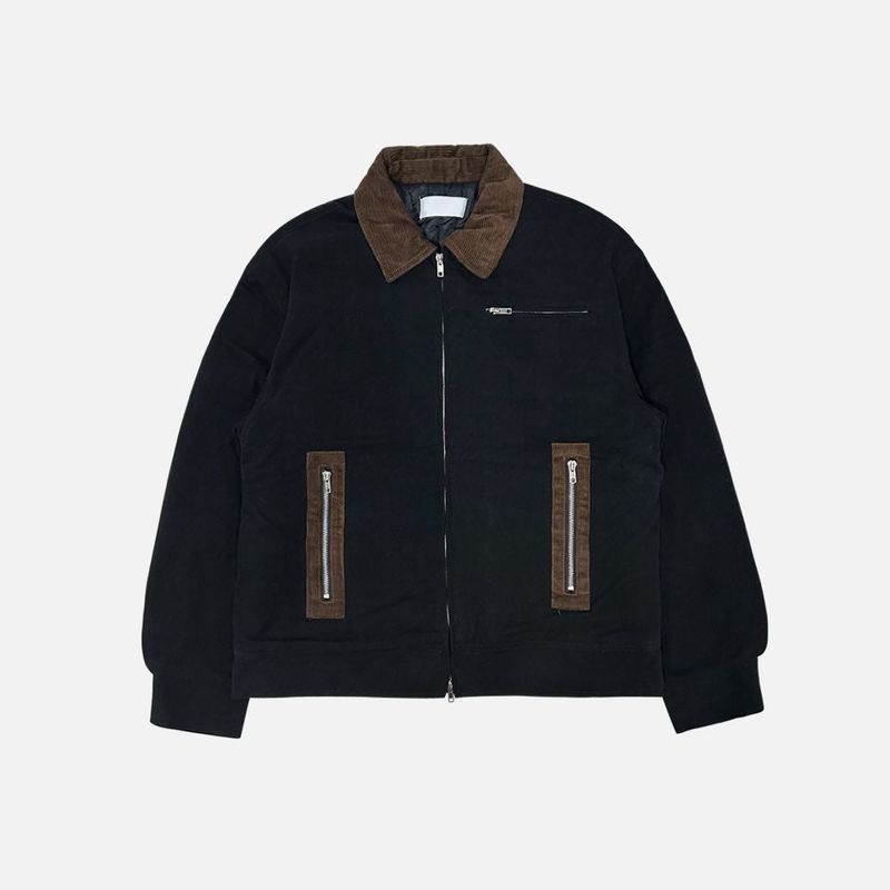 Overcast Color-Block Padded Jacket (2 Colors)