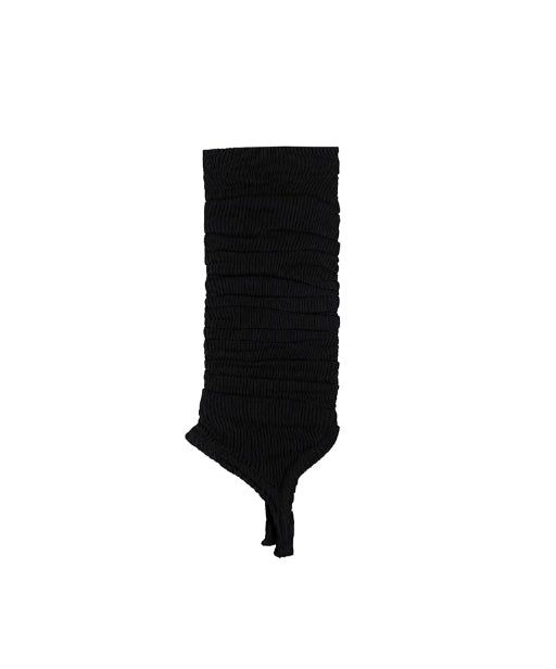 See-through Shirred Warmer Socks
