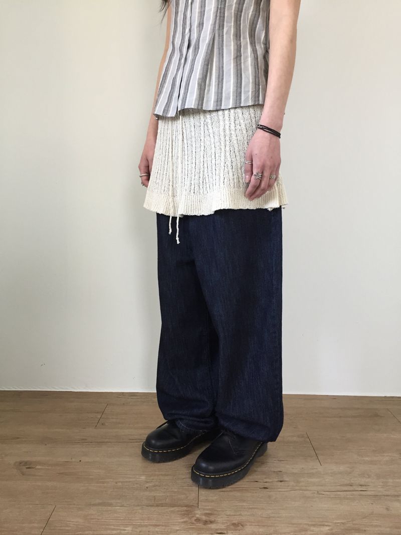Layered Summer Knit Skirt (2color)