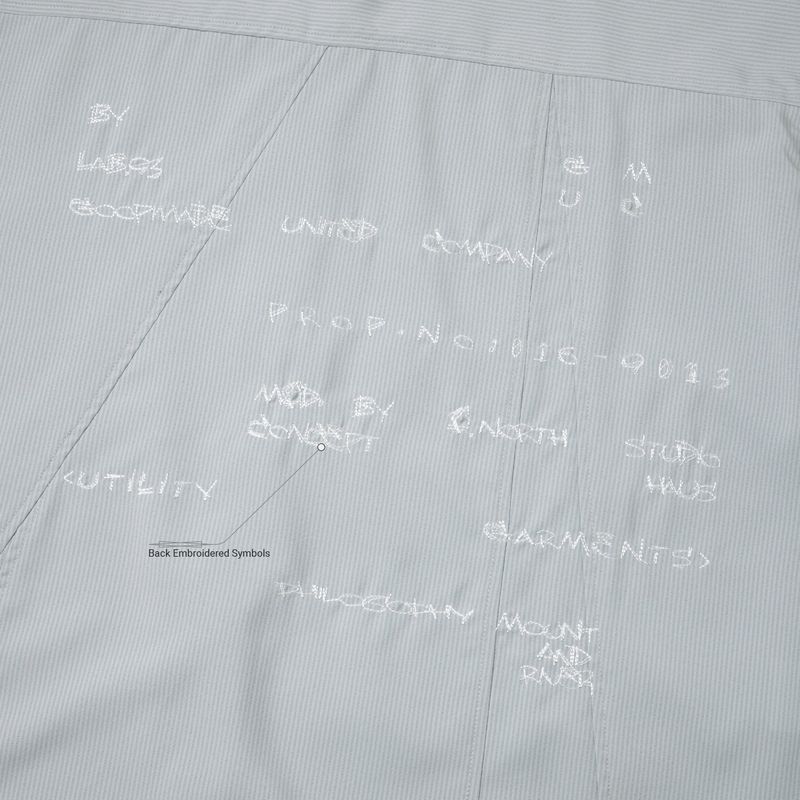 “MA-Z3” Mode Architekt Embroidered Shirt