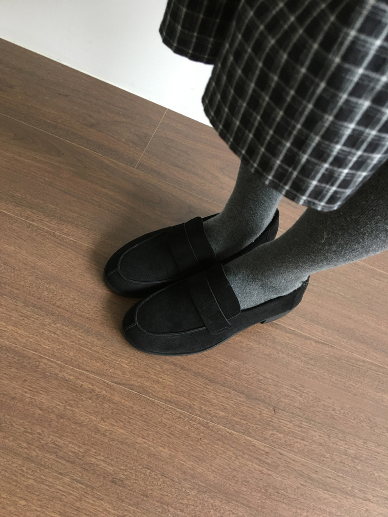 Robe soft flat shoes (2color)
