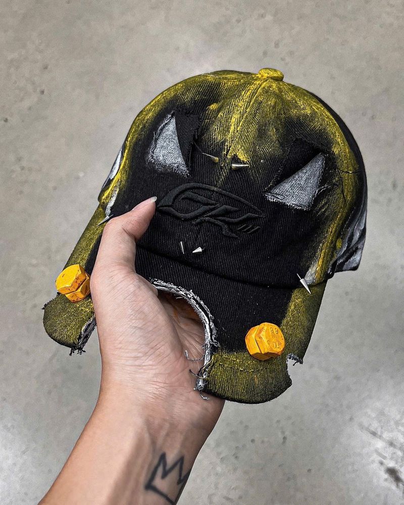 YELLOW DEMON SPIRIT CAP