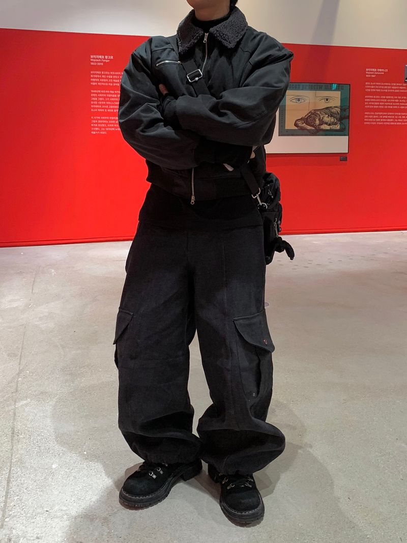 Lure incision cargo pants 2C