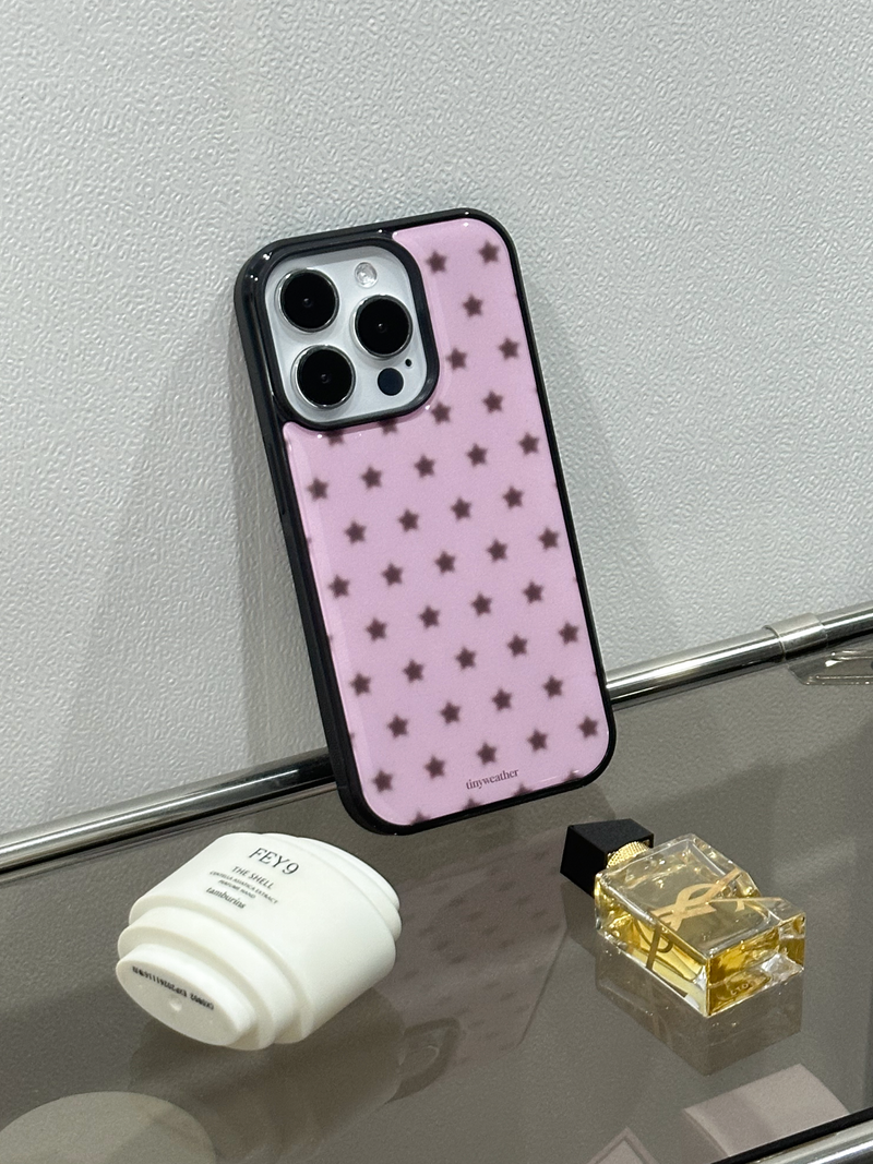 tiny weather(タイニーウェザー)の「star epoxy case-choco(Smartphone Accessories)」