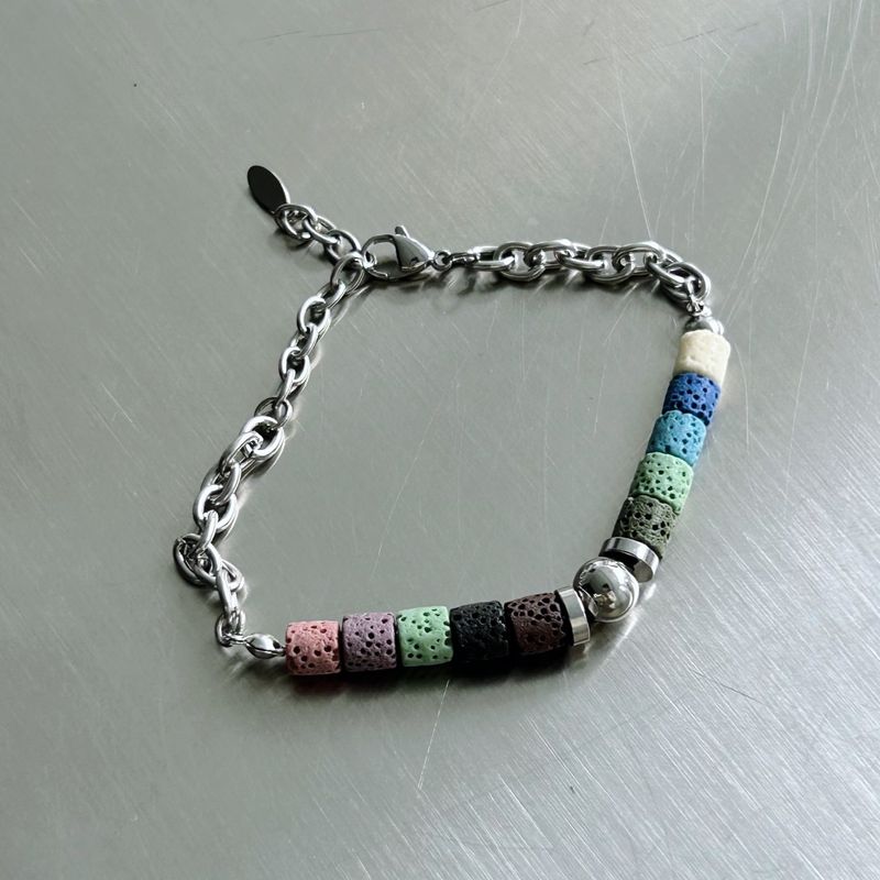 Colored Stone Bracelet