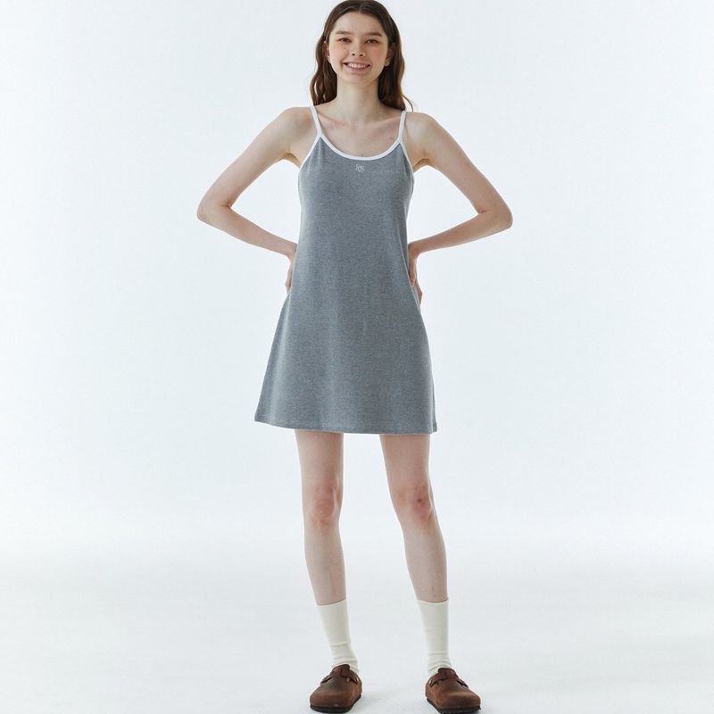RVS Sleeveless One-piece Melange Gray