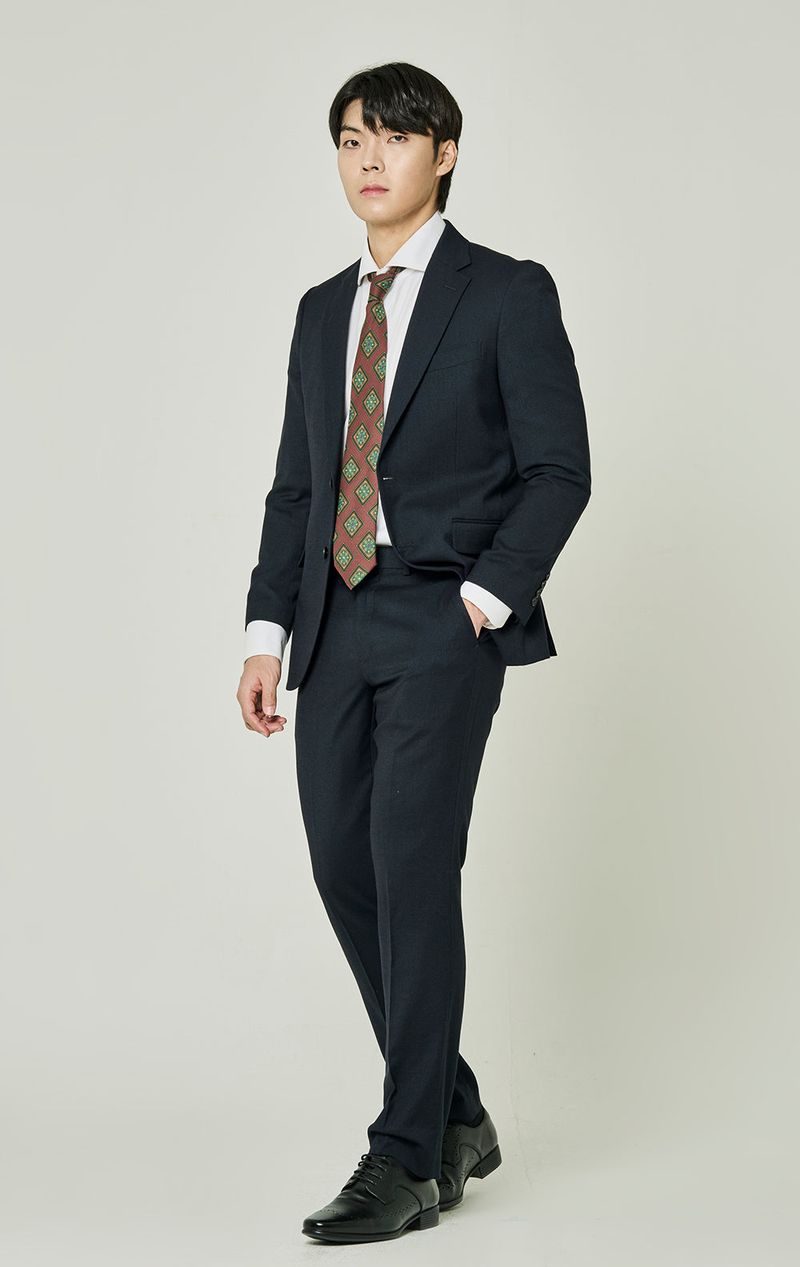 CANTERBURY WOOL REGULAR SET UP SUIT PANTS