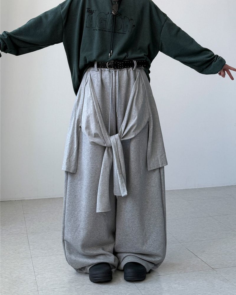 Fuka Layered Training Pants