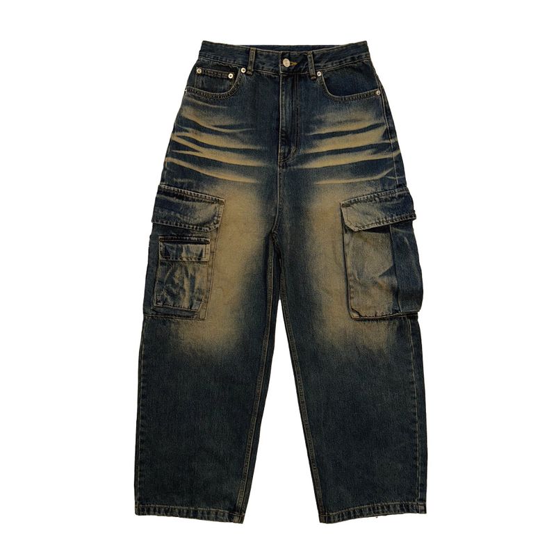 TOM'S BIRTHDAY（トムズバースデー）の「TBD XXL cargo pants Vintage Indigo（Pants）」