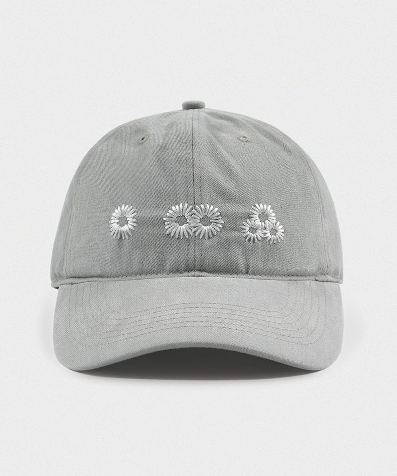 Newvy Logo Peach Ball Cap (GREY)