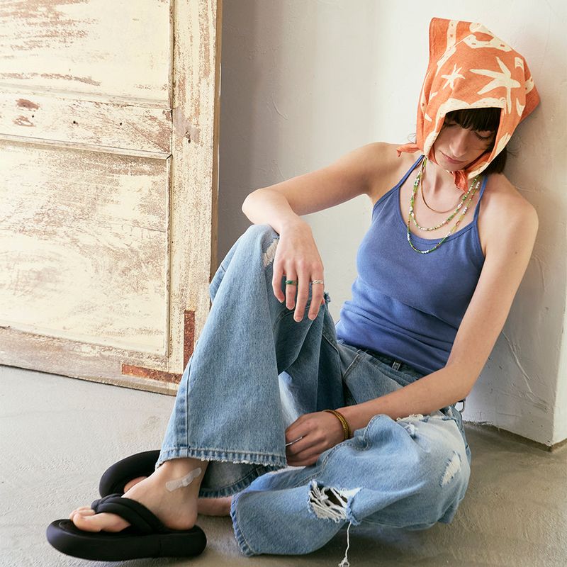 Sserpe Resort Scarf Orange
