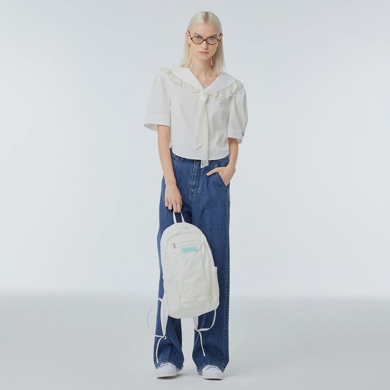 Lace tiny backpack