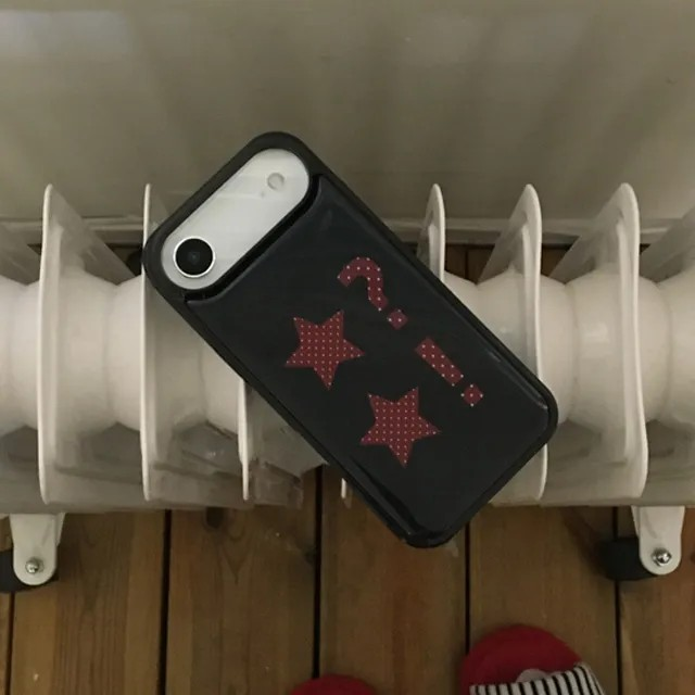 Dot Star black red Epoxy Bumper Case