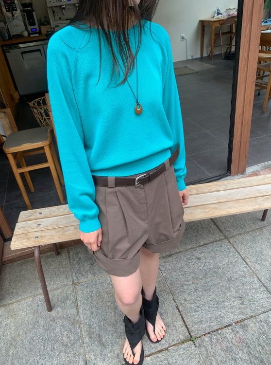 Miyabi Summer Color Round Knit