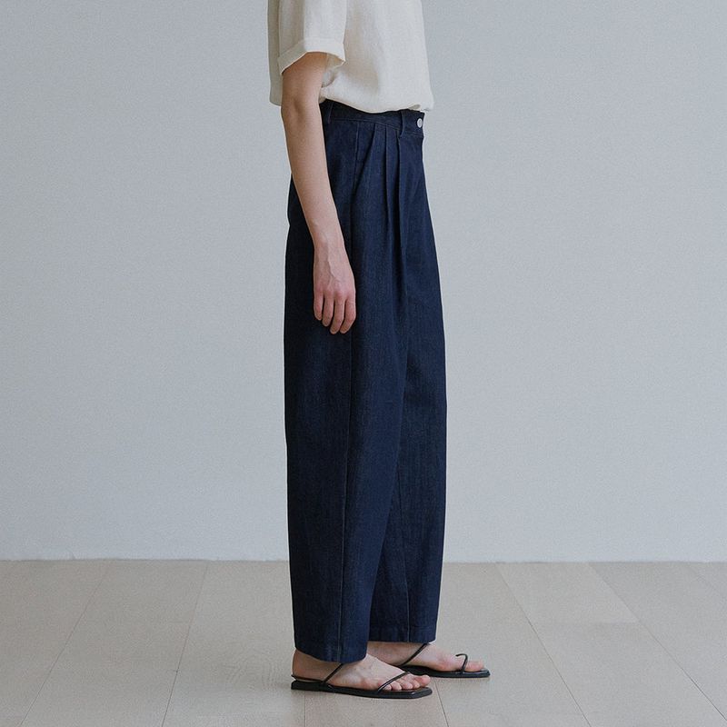 Rui wide denim pants
