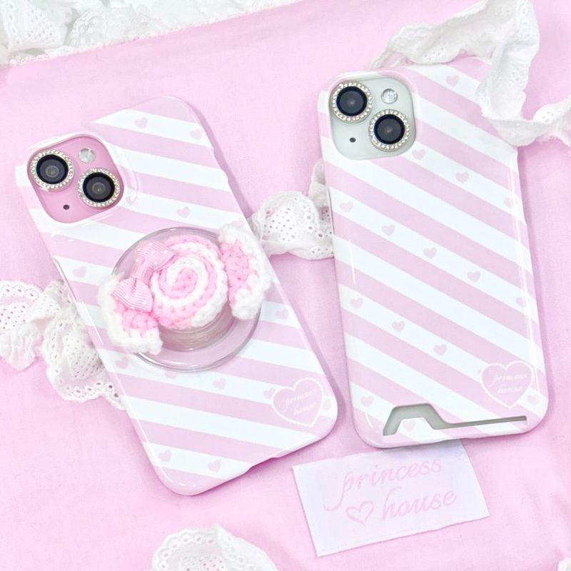 Candy stripe phone case - cardhard