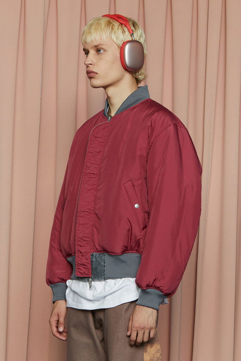 PIGMENT MA-1 JUMPER / CHARCOAL