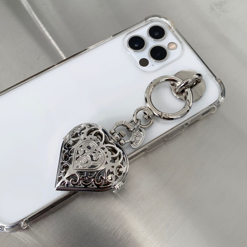 Ethereal Heart Watch Keychain